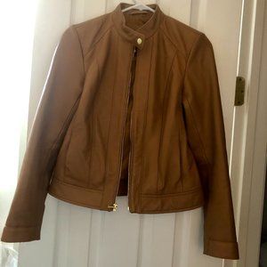 Cole Haan Brown Leather Jacket